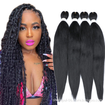 Pre Stretch Braiding hair synthetic Japanese Fiber real easy Braiding Hair Crochet Jumbo Braid
